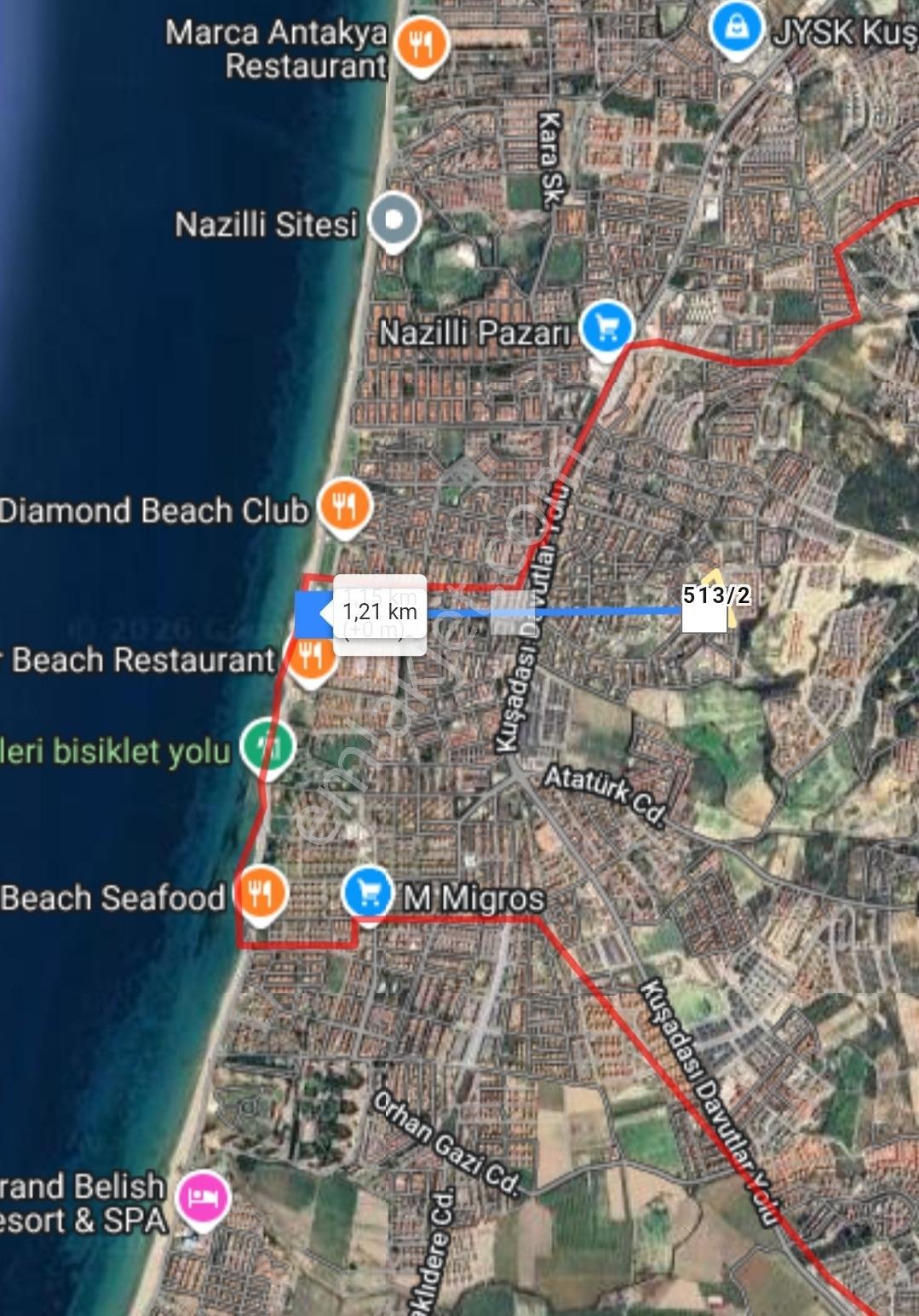 Kuşadası Soğucak Satılık 210 M² Tam Müstakil Villa İmarlı Arsa - Görsel 11