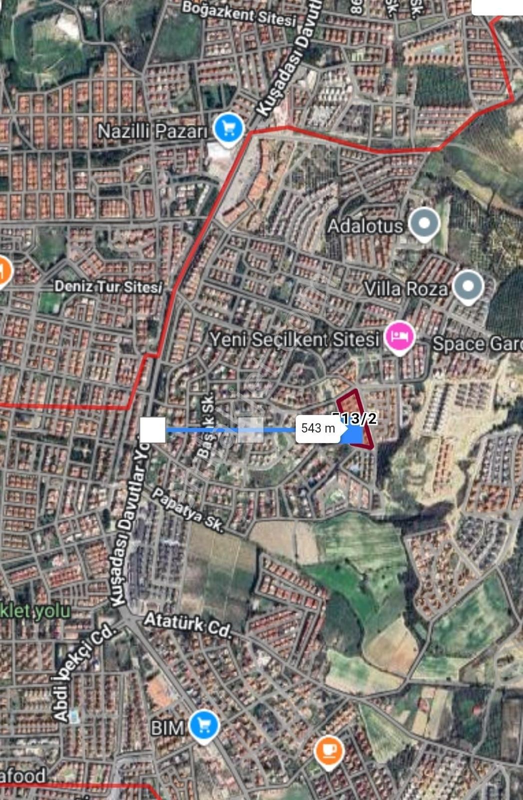 Kuşadası Soğucak Satılık 210 M² Tam Müstakil Villa İmarlı Arsa - Görsel 10