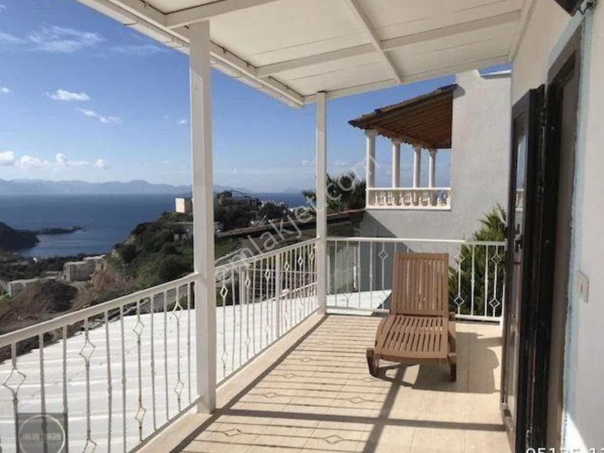 Gümüşlük Yalıkavak Eşsiz Manzaralı Geniş Bahçeli Villa - Görsel 17