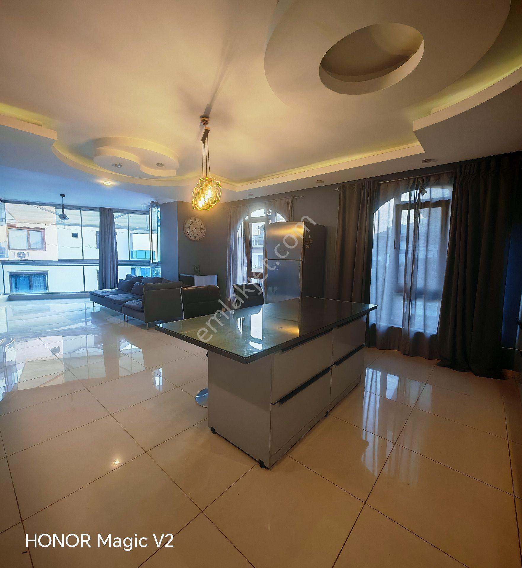Alanya Kestel Ofkale Sitesi'nde Havuzlu, Lüks Eşyalı Kiralık 2+1 Daire - Görsel 10