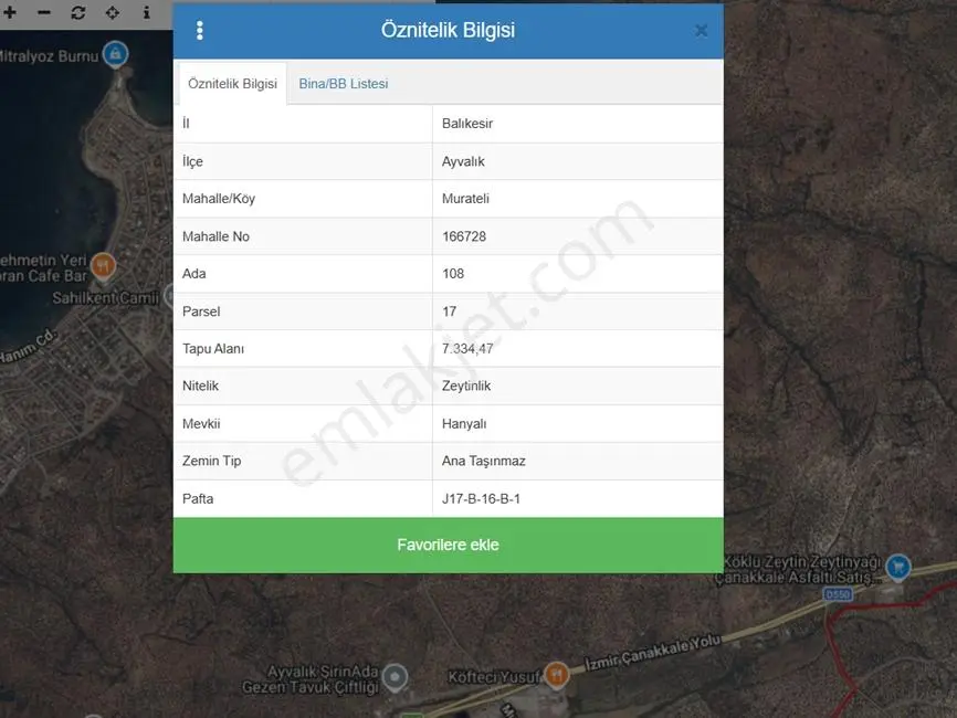 Route 10 Gayrimenkul'den Otoyola Çok Yakın Satılık Zeytinlik