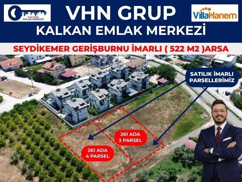 Seydikemer Gerişburnu İmarlı 522 M2 Parsel