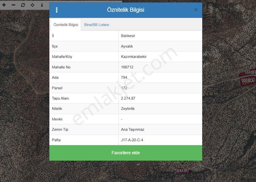 Route 10 Gayrimenkul'den Ayvalık'ta Satılık 5 Parsel Zeytinlik - Görsel 5