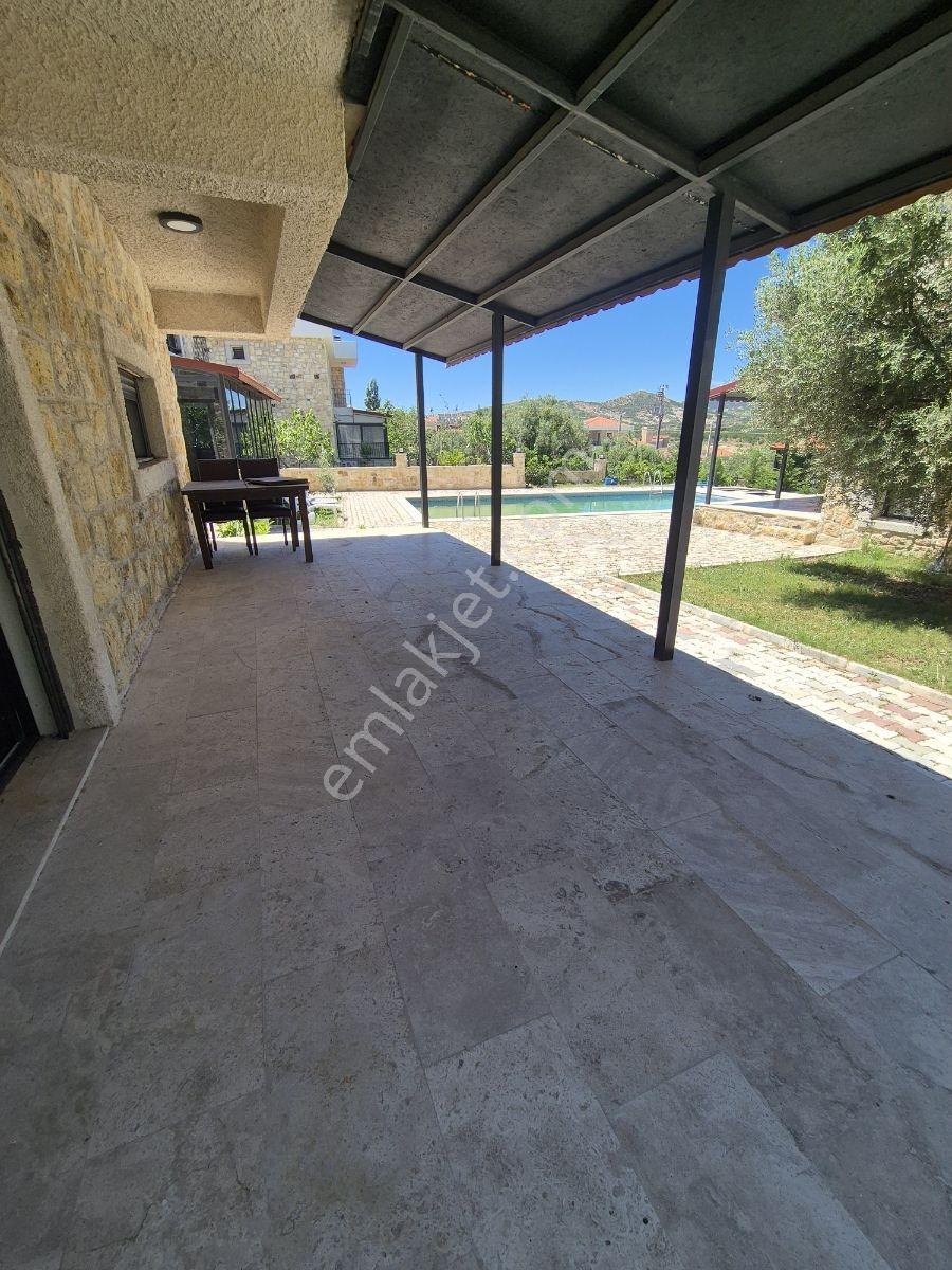 Foça Da Müstakil Kiralık 3+1havuzlu Site İçinde Dubleks - Görsel 30