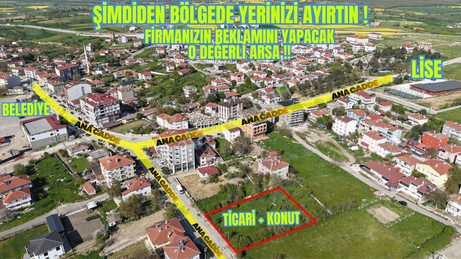 Büyükyoncalı Merkezde Emsalsiz Ticari + Konut Satılık Arsa - Görsel 13