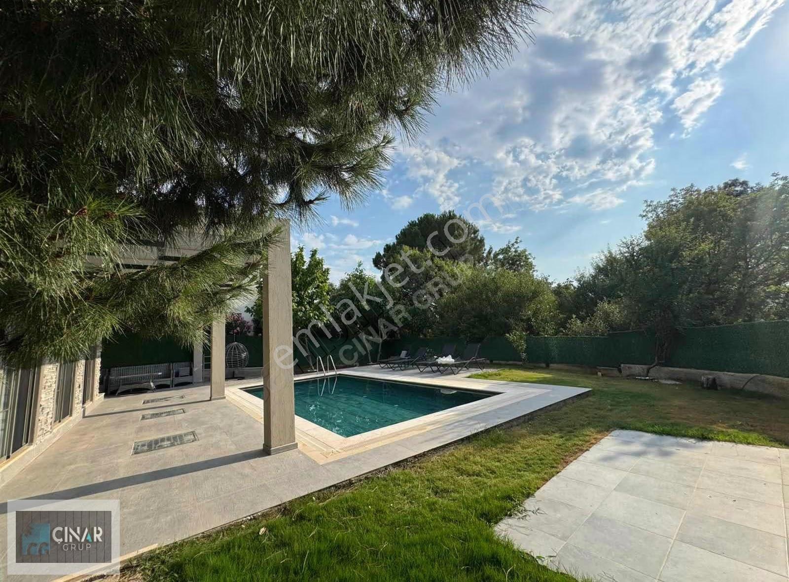 Eşyalı Korunaklı Lüks Uzun Dönem Kiralık Villa - Görsel 19
