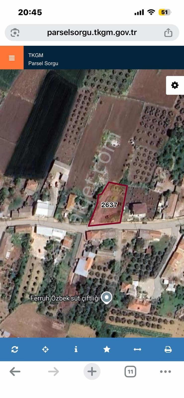 Acil Bandırma Kuşcennetinde 1000 M2 Satılık Arsa - Görsel 7