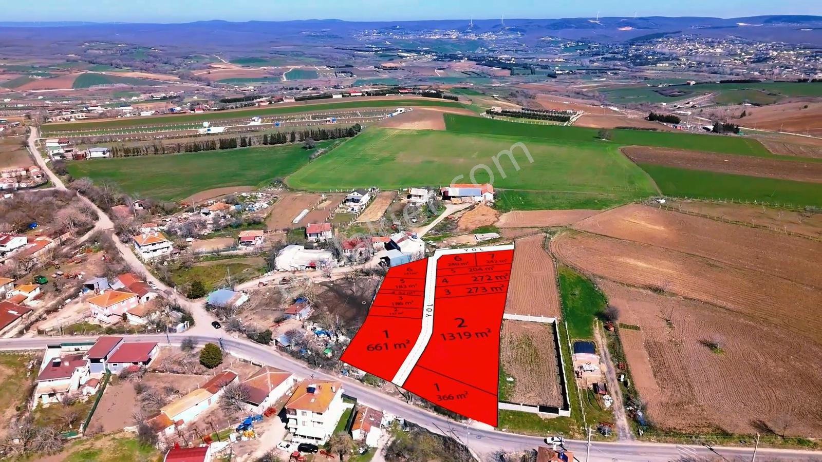 Akören'de Satılık 240 M2 İmarlı Arsa - Görsel 3