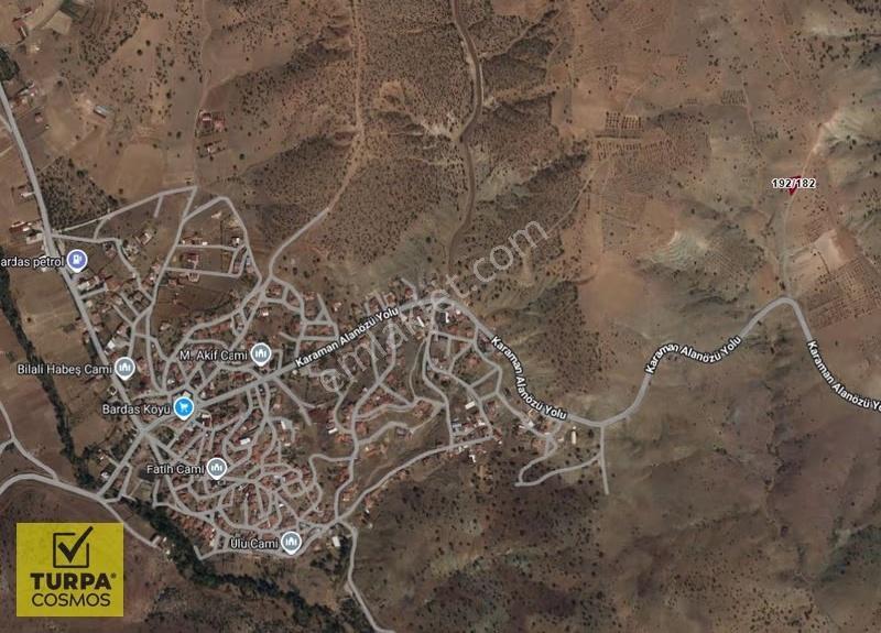 Konya Güneysınır Bardas'ta Tek Tapu 418m2 Arazi