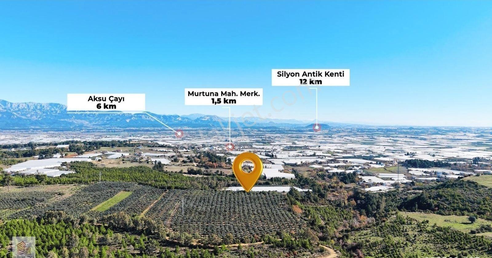 Kaçırılmaz Fırsat Aksu Yurtpınarda Çevre Yoluna Yakın Tarla - Görsel 18