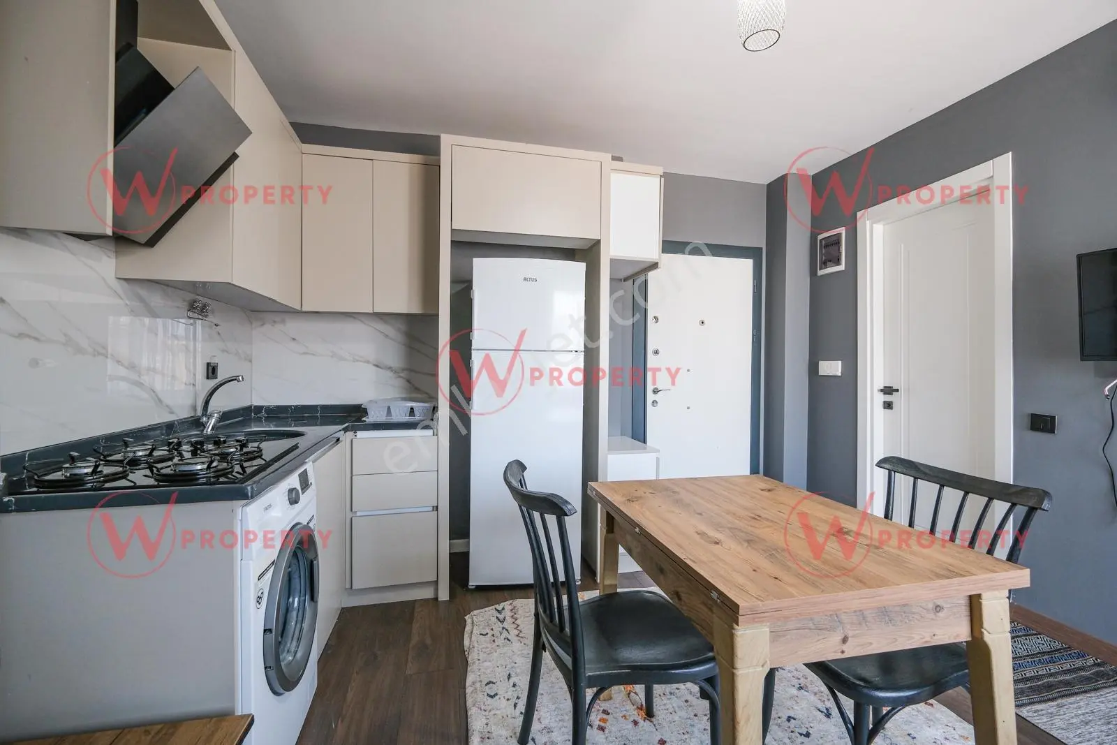W Property'den Şehir Merkezinde Full Eşyalı Satılık 1+1 - Görsel 4