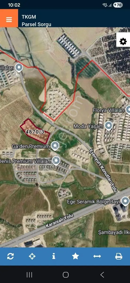 Adana Çukurova Şambayatta Villa İmarlı Arsa - Görsel 4
