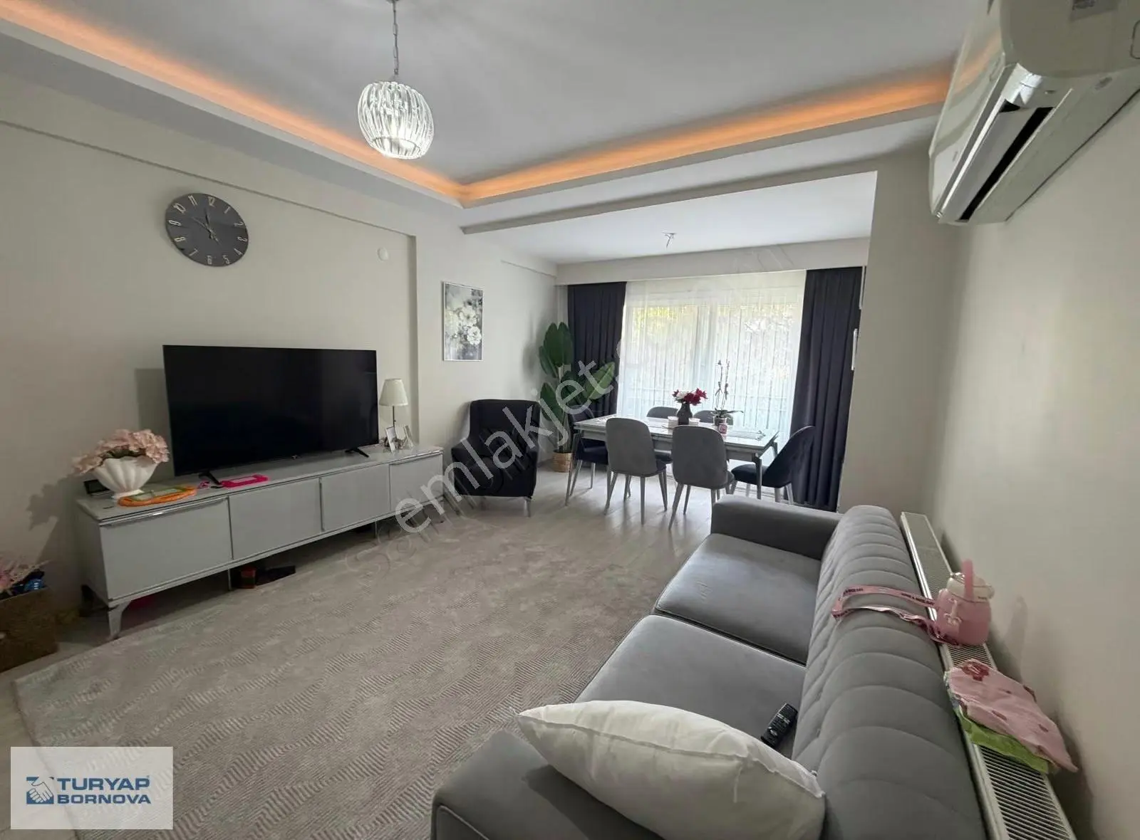 Turyap'tan Bornova Metro Yakını Kiralık Kapalı Mutfak 2+1 Daire - Görsel 5