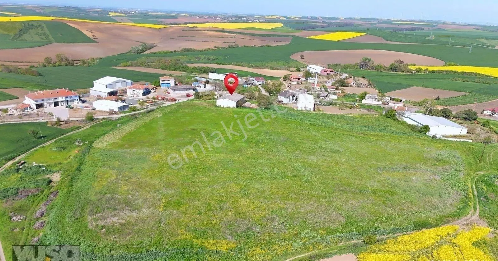 Tekirdağ Merkeze 10 Dk Mesafede Kiralık 3650m² Açık Alanlı Depo - Görsel 3