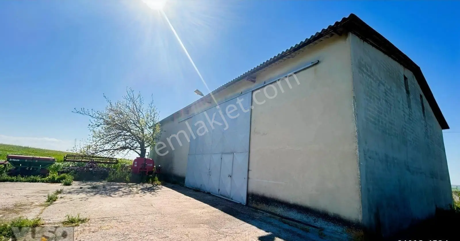 Tekirdağ Merkeze 10 Dk Mesafede Kiralık 3650m² Açık Alanlı Depo