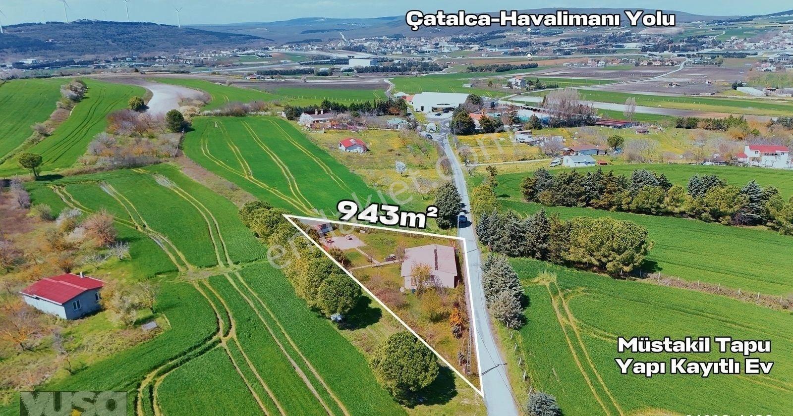 Yuşa'dan 943m2 Müstakil Tapulu Arsa İçinde Kayıtlı Tek Katlı Ev - Görsel 5