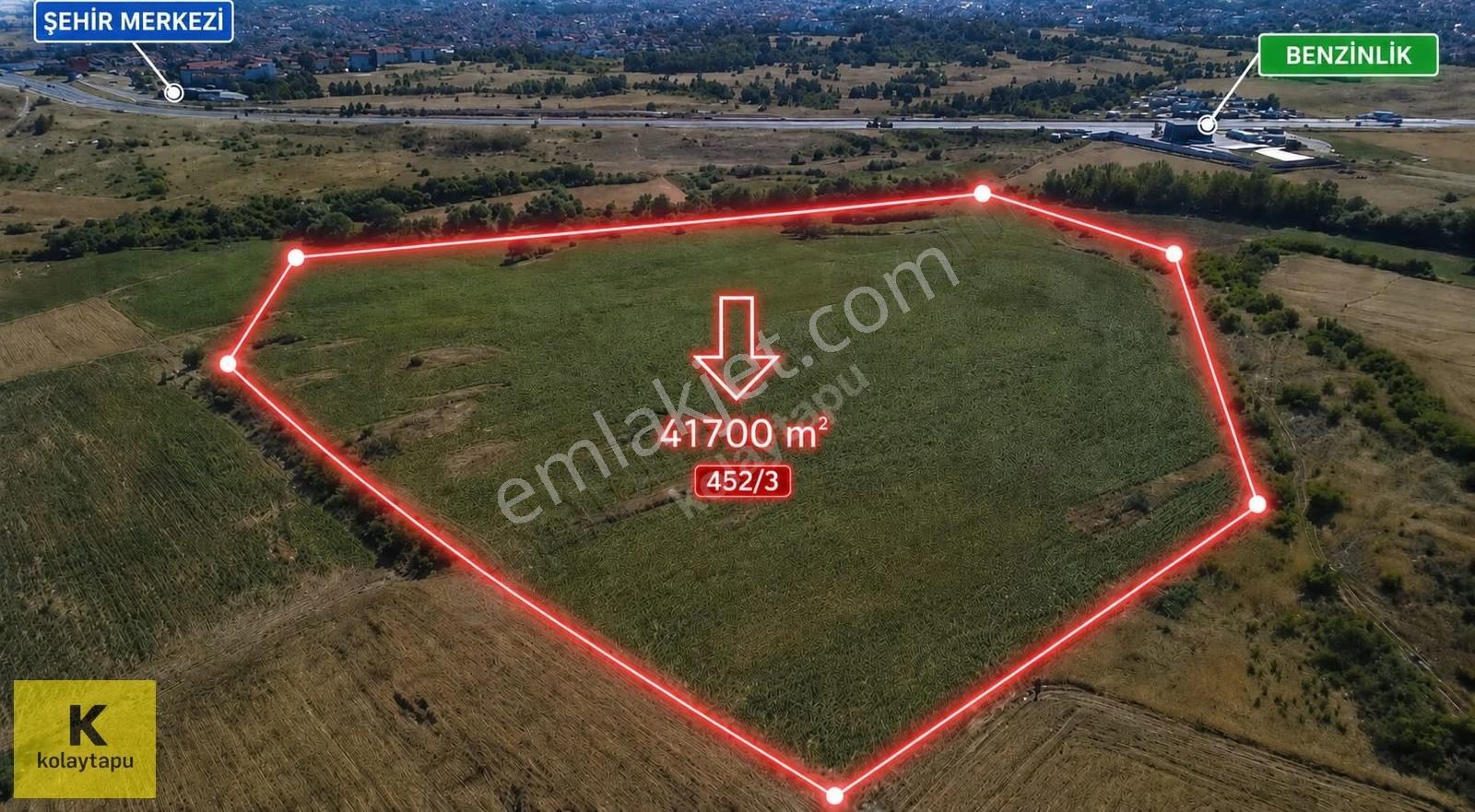 Kolaytapu Kırklareli Merkez 41.700 M² Tesis İmarlı Fırsat Arazi! - Görsel 35