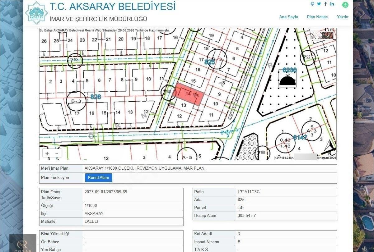 -coşar Gayrimenkul-pınar Mahallesi Birleşik Nizam 3 Kat Ruhsatlı 300 M2 Satılık Ev Ve Arsası - Görsel 20