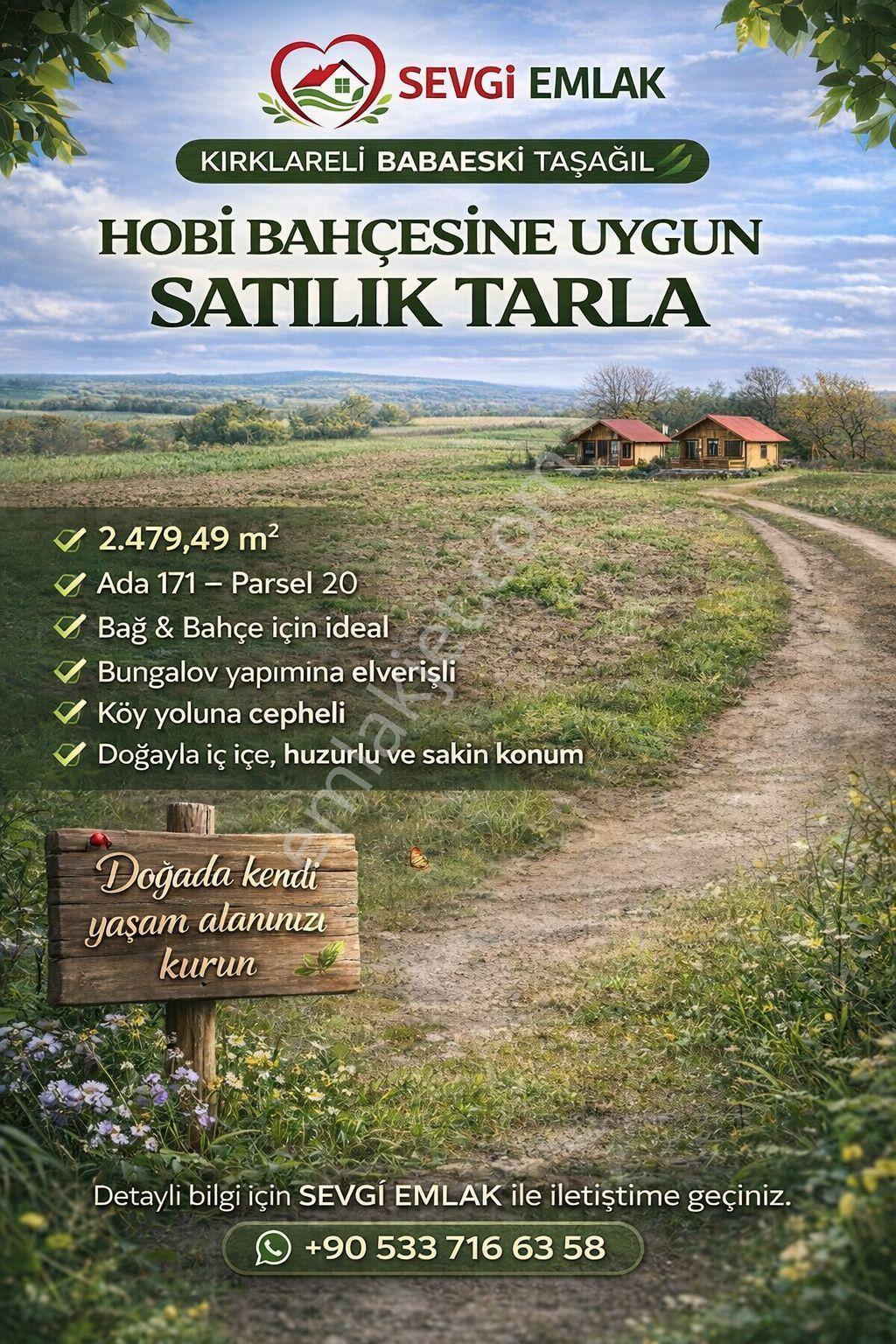 Sevgi Emlaktan Satılık Tarla