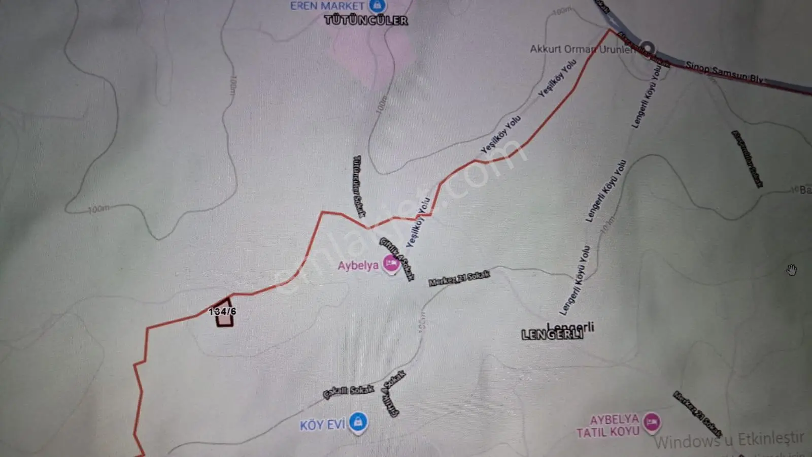 Bafra Lengerli'de 5840m² Satılık Yatırım Fırsatı Arsa - Görsel 3