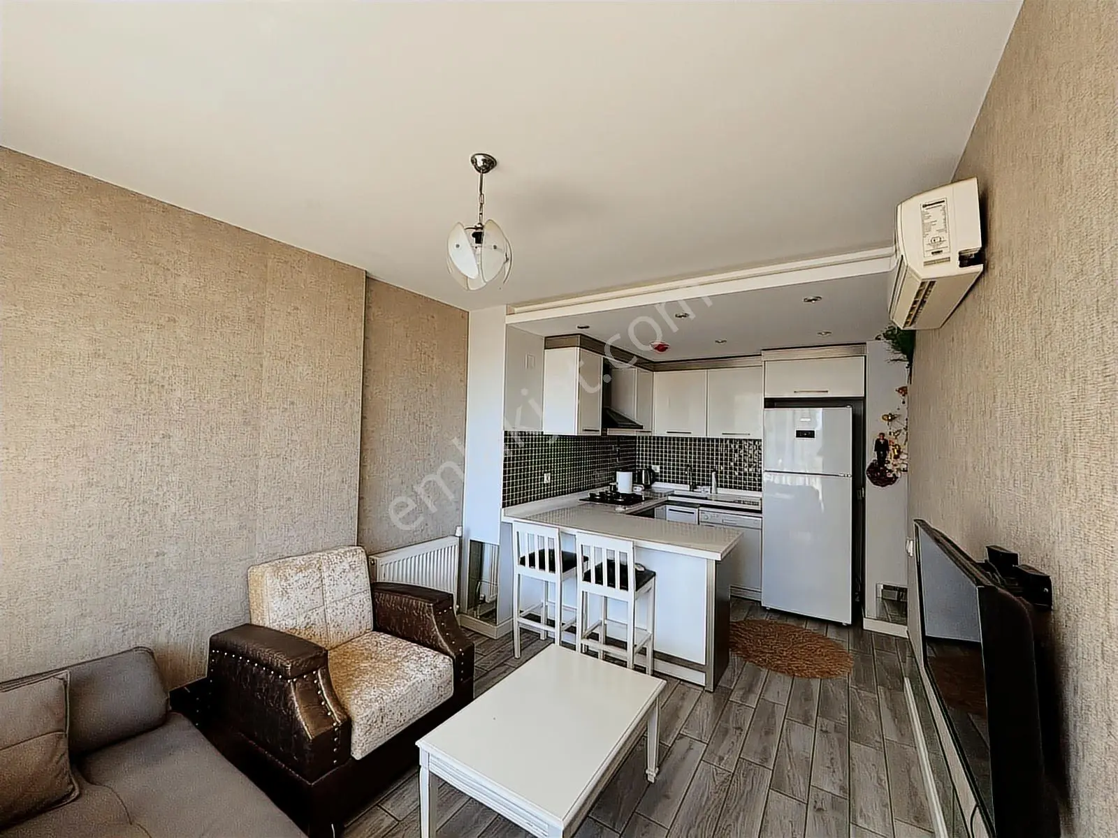 New Form'dan Çiftlikköy'de Full Eşyalı 1+1 Daire - Görsel 7