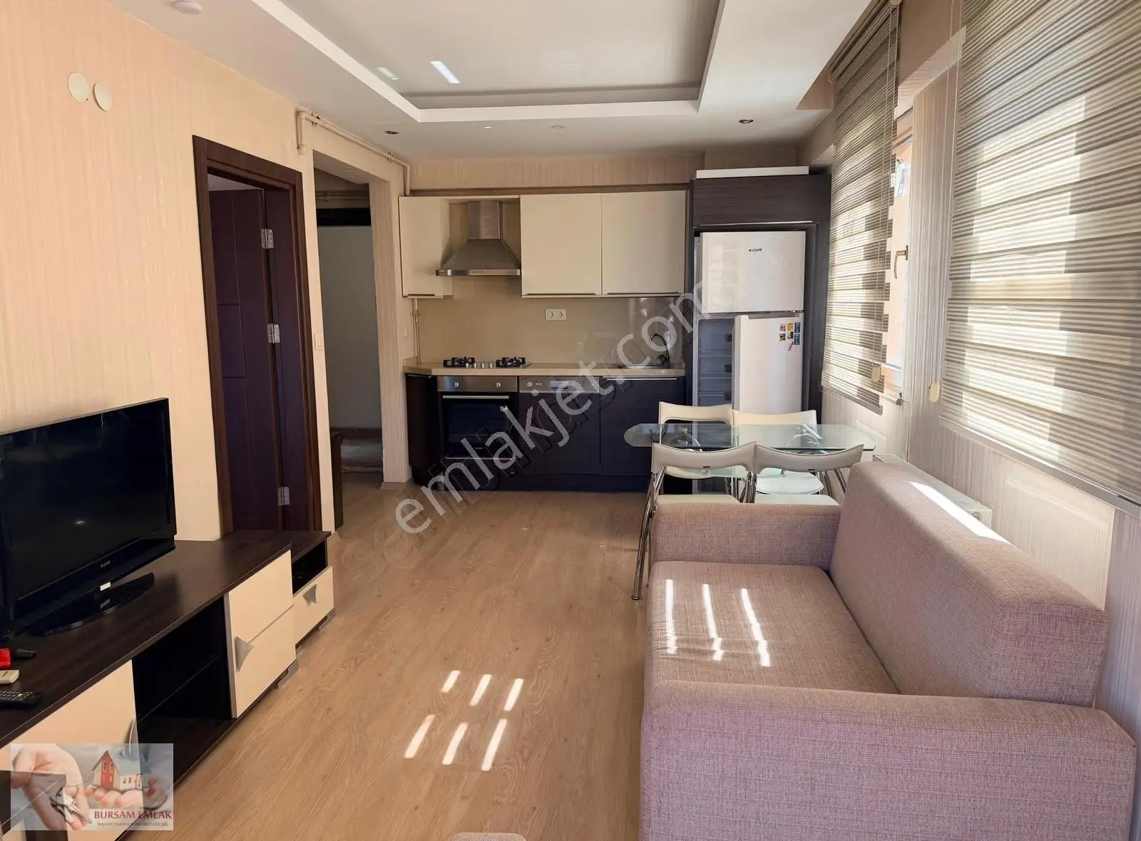 Nilüfer İhsaniye'de Site İçerisinde 1+1 Eşyalı Kiralık Daire - Görsel 3