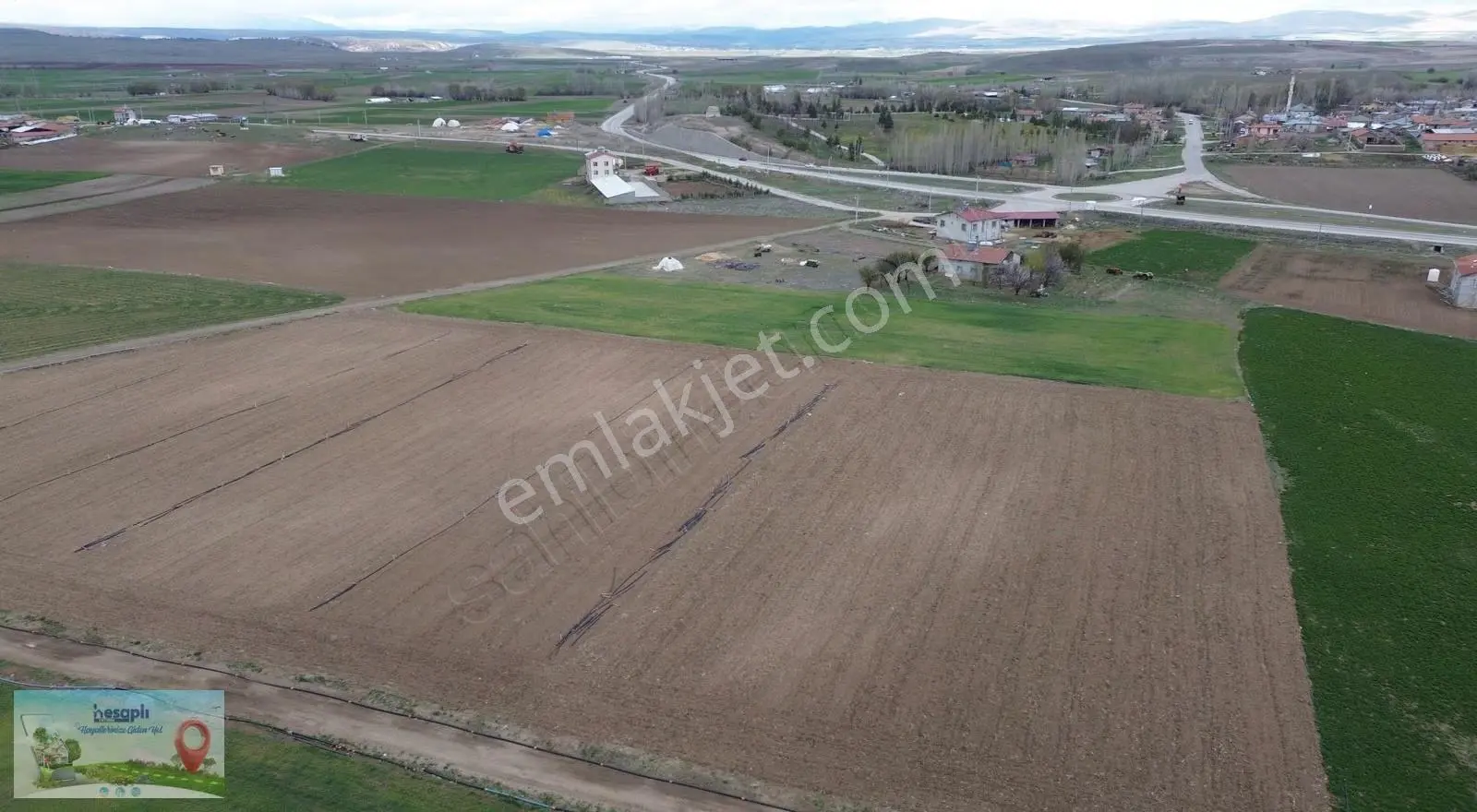 Konya Akören Çatören Mahallesi'nde 4.961 M² Müstakil Tarla