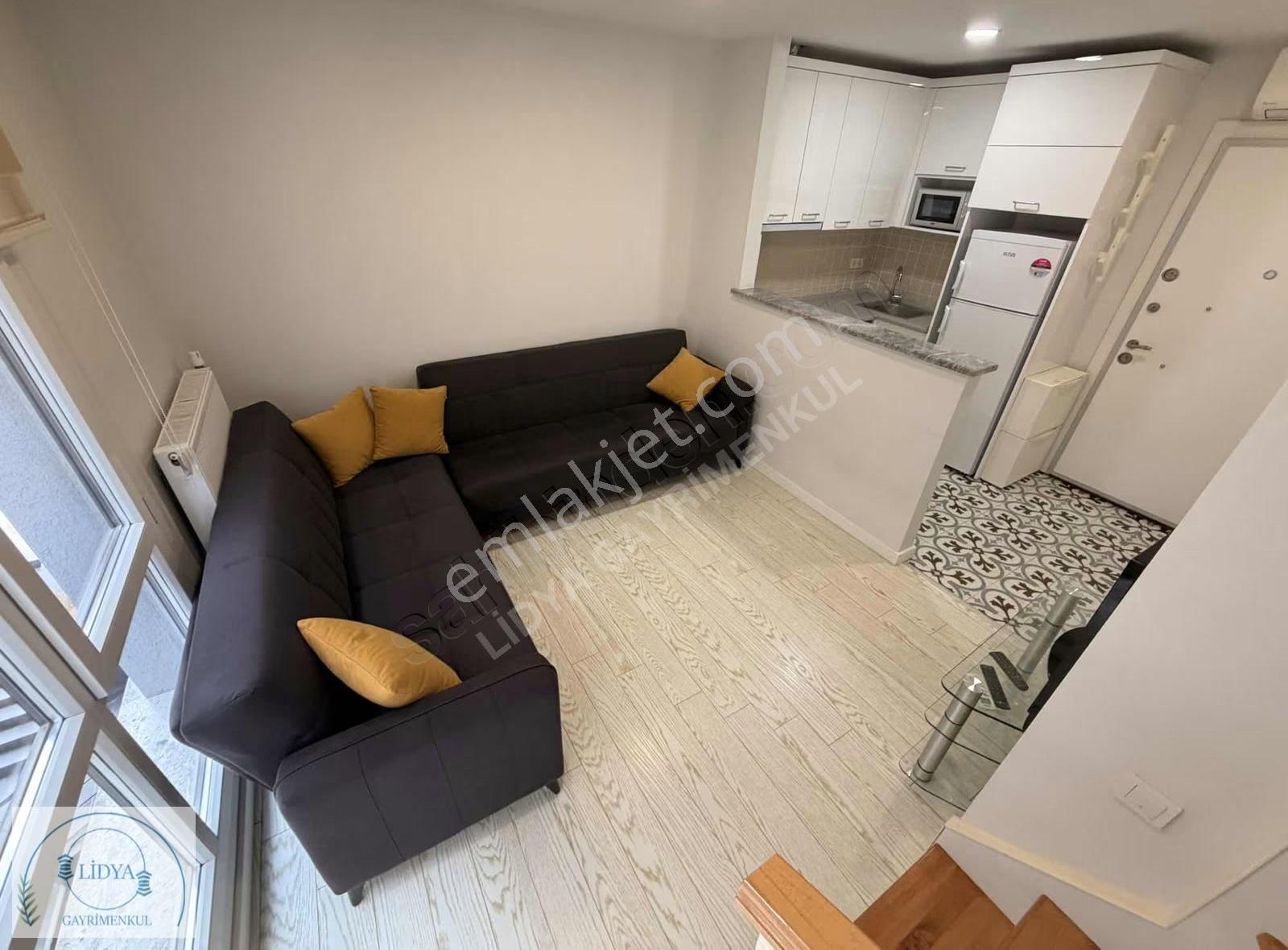 7 Tepeye 2 Dakika Güvenlikli Sitede Eşyalı Balkonlu 1+1 - Görsel 30