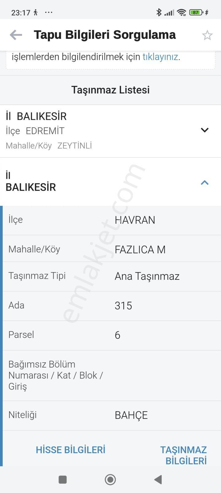 Denizden Havranda 1014 M2 Doğa İle İç İçe Satılık Yatırımlık Bahçe. - Görsel 19