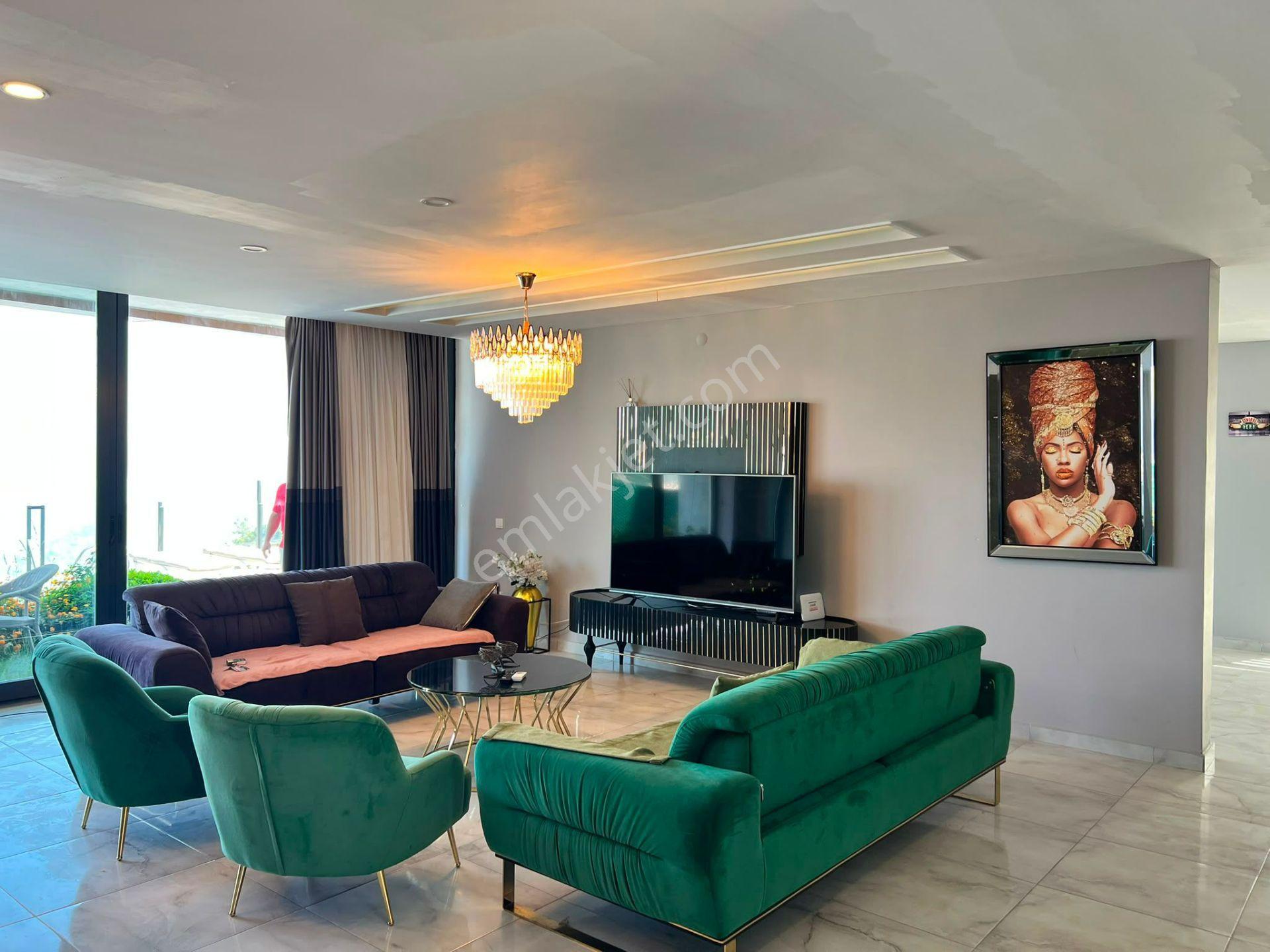 Alanya Tepe Mahallesi / Antalya | Kiralık Müstakil Özel Yüzme Havuzlu 5+1 Lüks Villa - Görsel 6