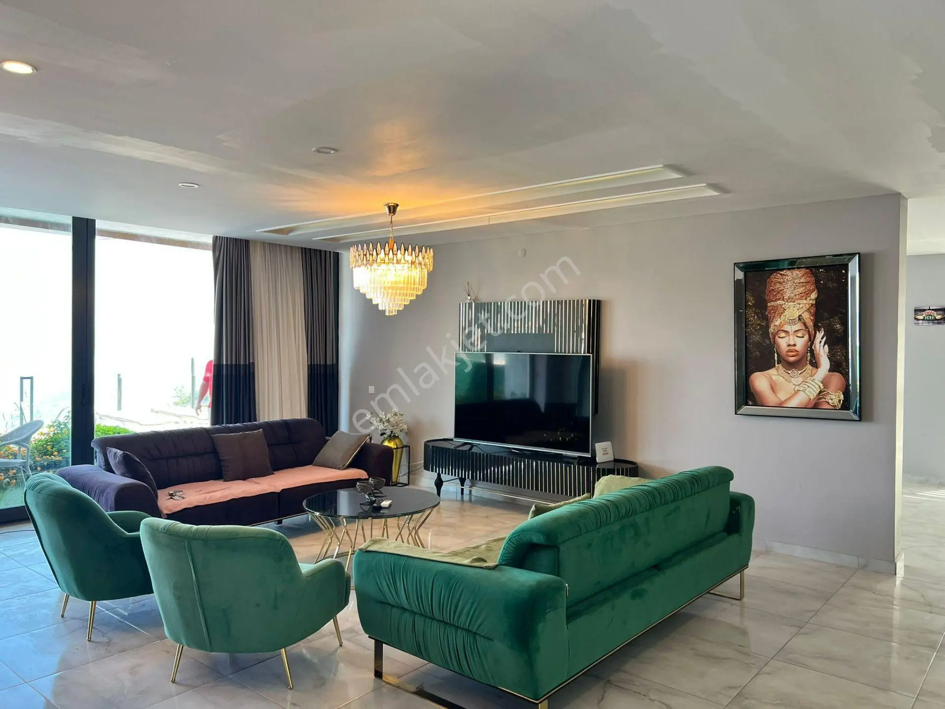 Alanya Tepe Mahallesi / Antalya | Kiralık Müstakil Özel Yüzme Havuzlu 5+1 Lüks Villa - Görsel 4