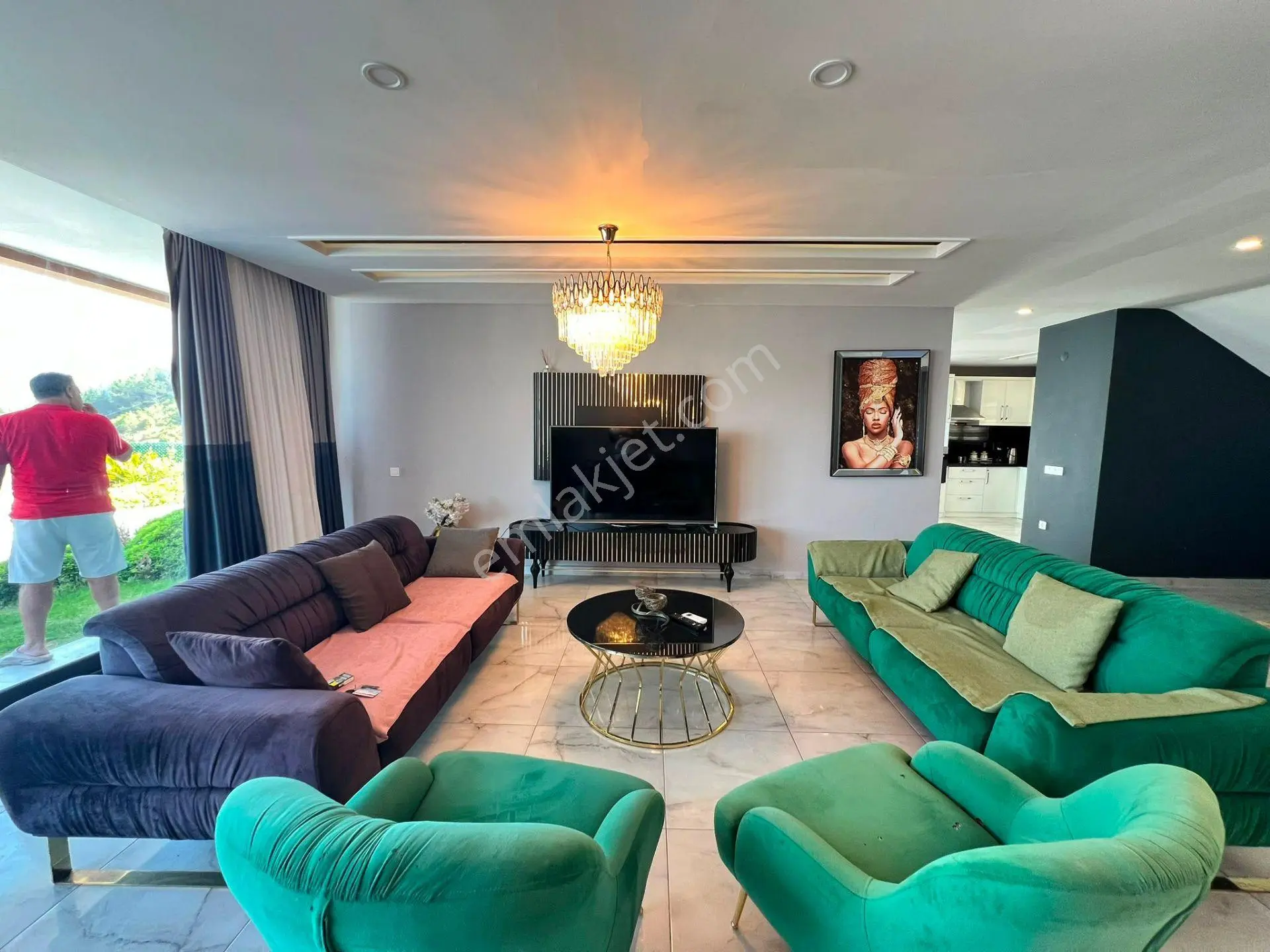 Alanya Tepe Mahallesi / Antalya | Kiralık Müstakil Özel Yüzme Havuzlu 5+1 Lüks Villa - Görsel 2