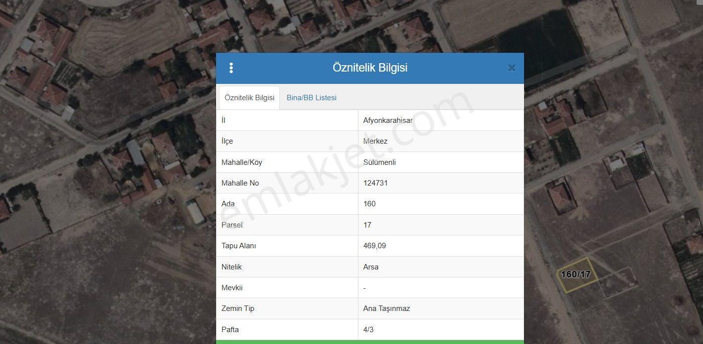 Afyon Sülümenlide Satılık Arsa - Görsel 4