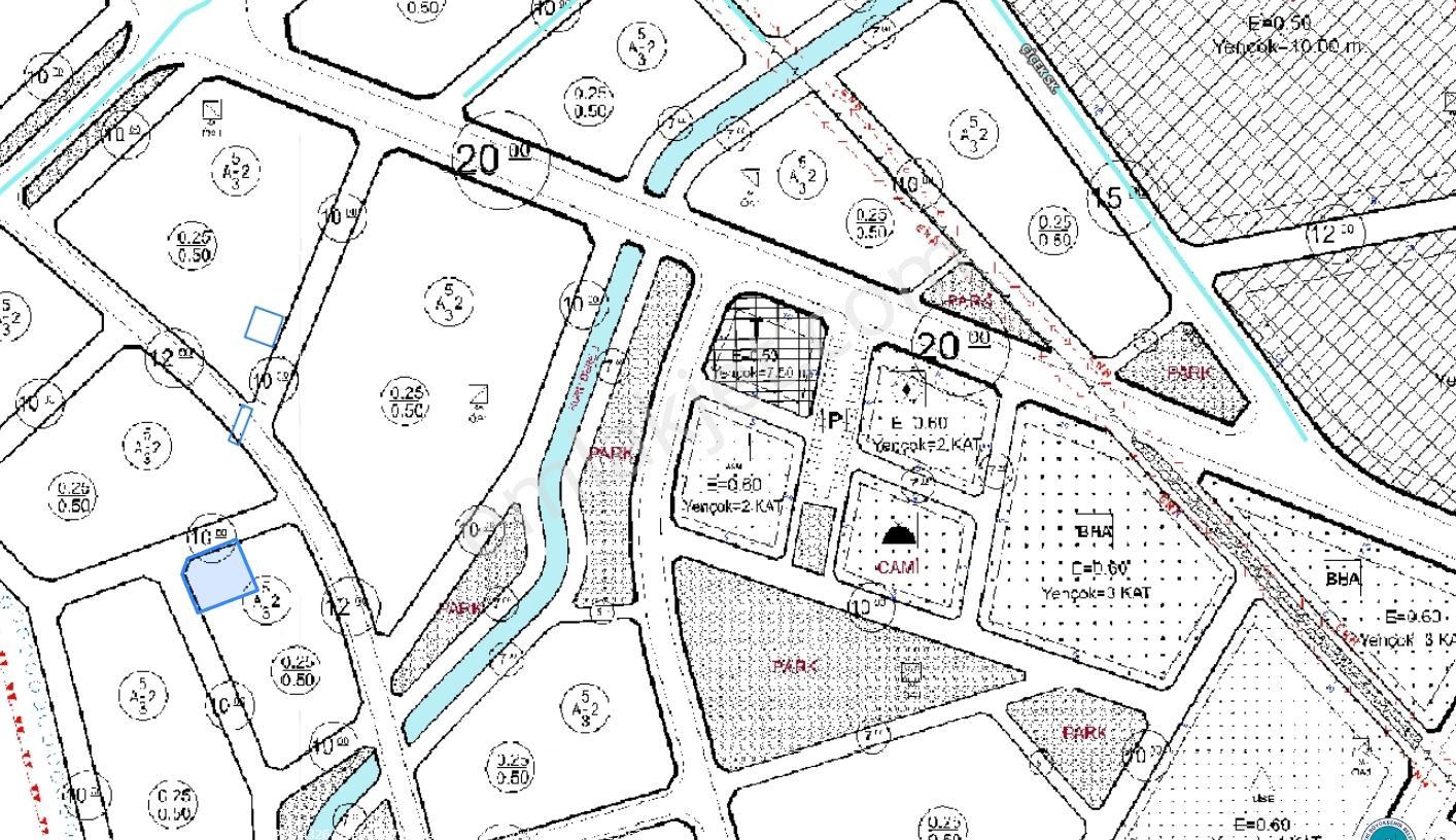 İncesu Süksün Zafer Mh. Yola Cephe 563 M² Temiz Villa Parseli - Görsel 2