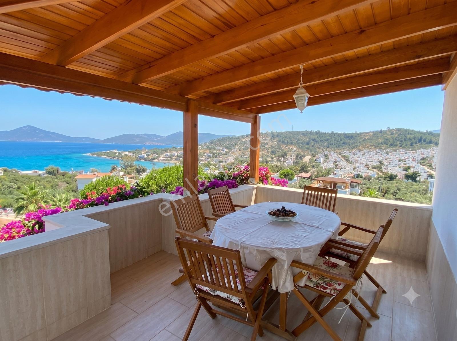 Milas Kıyıkışlacık Deniz Manzaralı Kiralık 4+1 Lüks Tripleks - Görsel 8