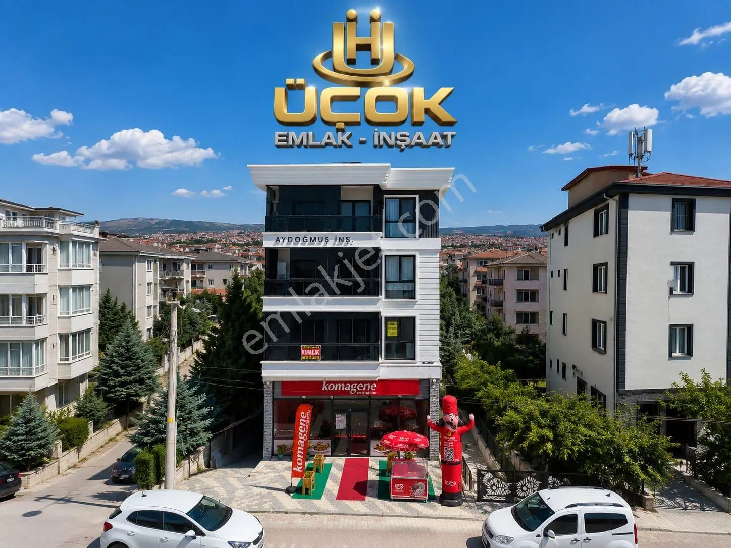 Afyon Üçok Emlaktan Kanlıca Mah Kiralık Sıfır Niteliğinde Lüx 3+1 1 Kat Daire