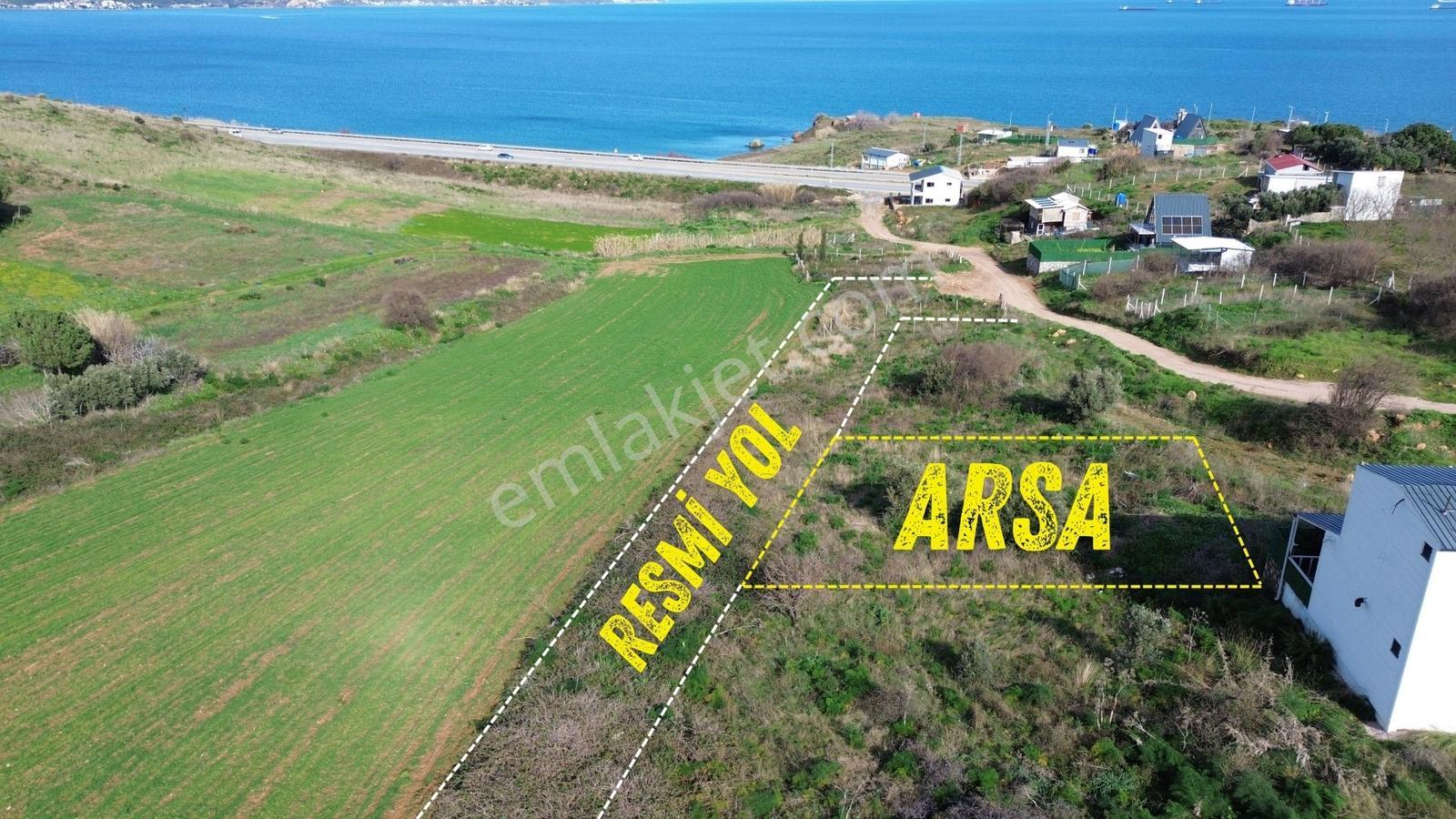 Sevinç'ten Çalışkanlar'da Full Deniz Manzaralı Yol Cepheli Arsa - Görsel 25