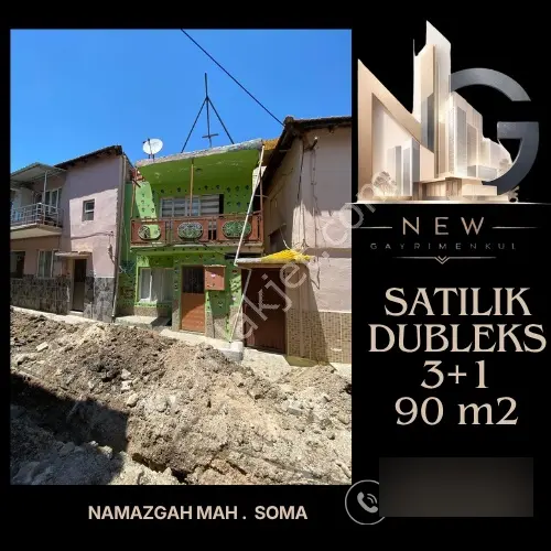Merkezde Teraslı Müstakil Satılık Dubleks 90m2