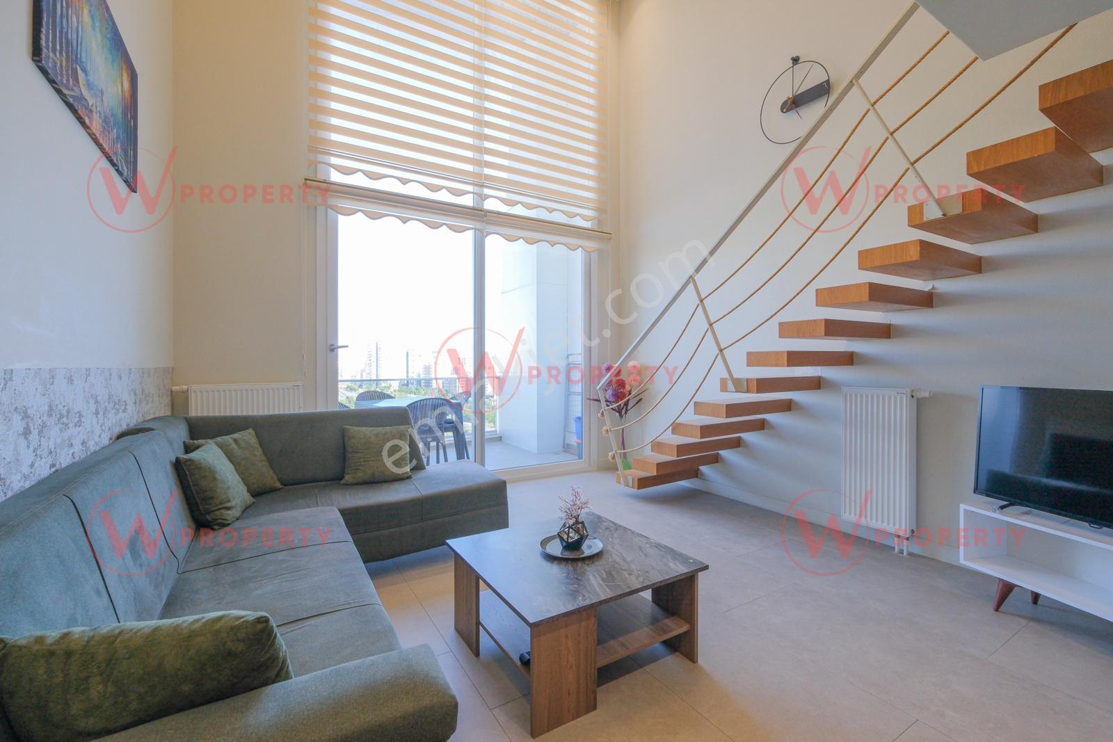 W Property Ekinci İmzalı, Lüks Eşyalı 1+1 Loft Daire - Görsel 13