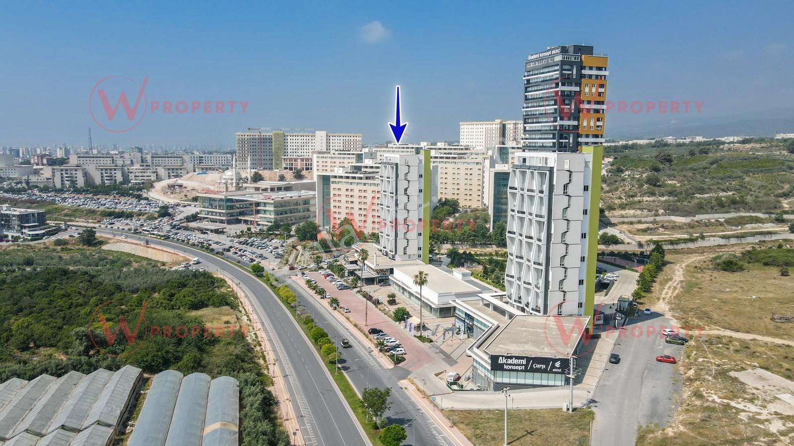 W Property Ekinci İmzalı, Lüks Eşyalı 1+1 Loft Daire - Görsel 22
