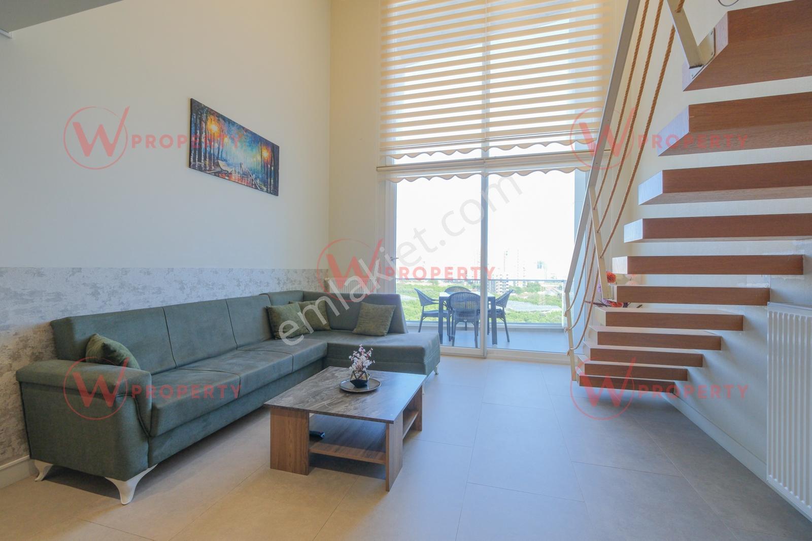 W Property Ekinci İmzalı, Lüks Eşyalı 1+1 Loft Daire - Görsel 11