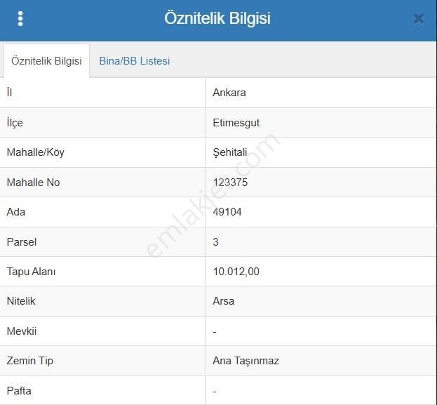 Etimesgut Şehit Ali'de Daire Getirili Satılık Arsa - Görsel 3