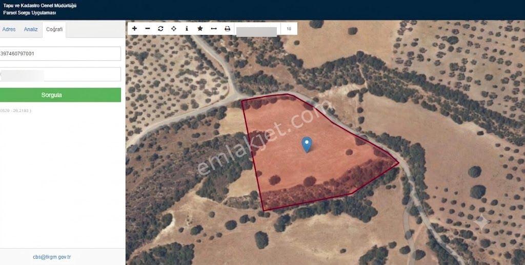 Acil! Çanakkale Ezine Akçakeçilli De Bozcaada Manzaralı 3.721m² Yol Dibi Denize 664m Kupon Tarla - Görsel 9