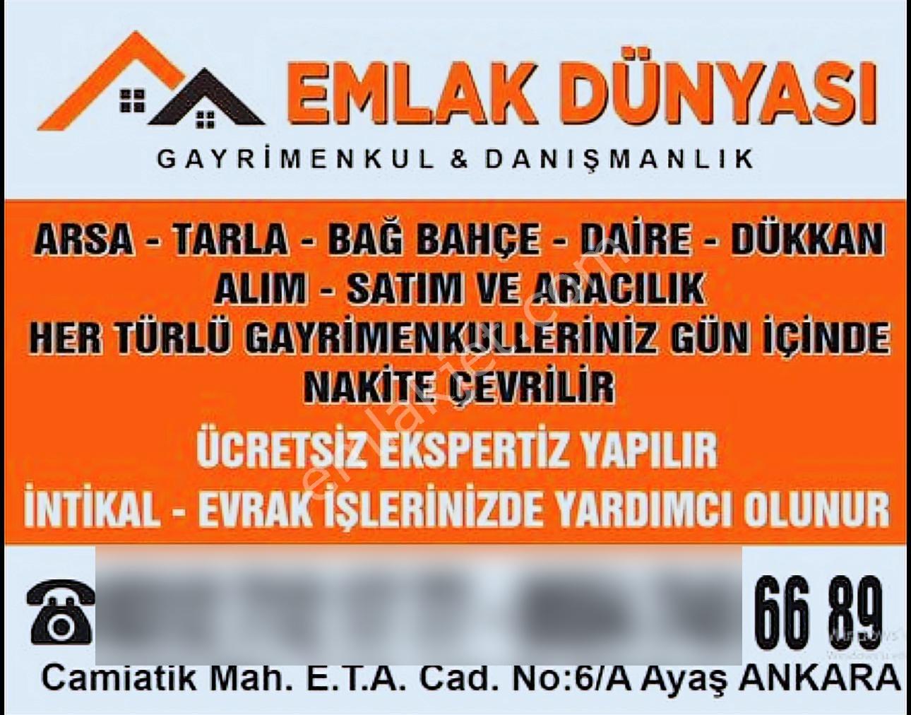 Ayaşta Köy İçi 5.897 M2 Emsalsiz Tek Tapu Tarla - Görsel 19