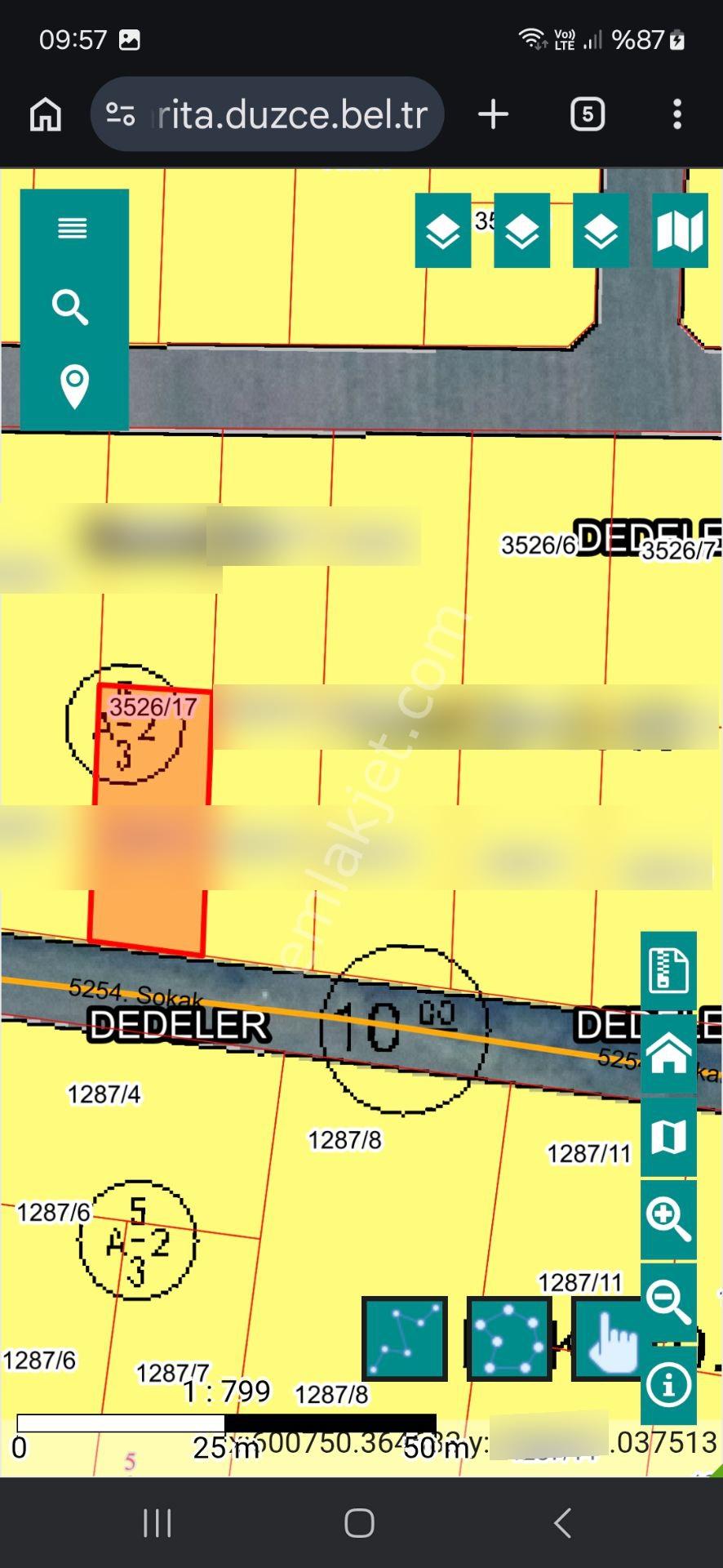 Dedeler Villa İmarlı 415m² Satılık Arsa. - Görsel 16