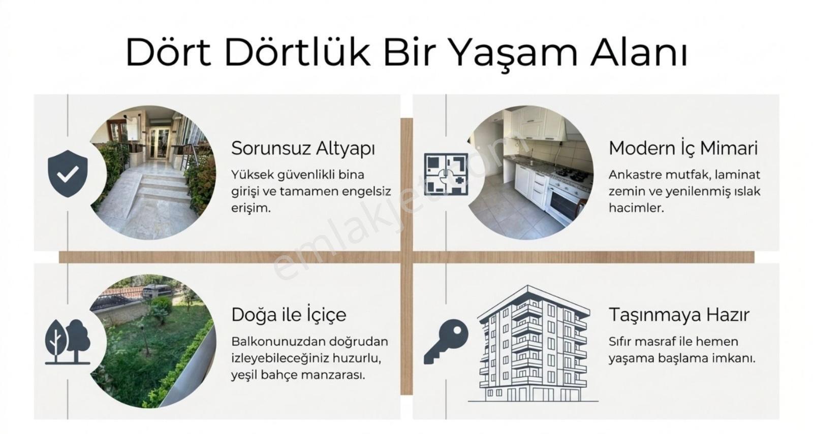 Ata Emlak'tan Yeni Binada 2+1 Yüksek Giriş Kiralık Daire - Görsel 26