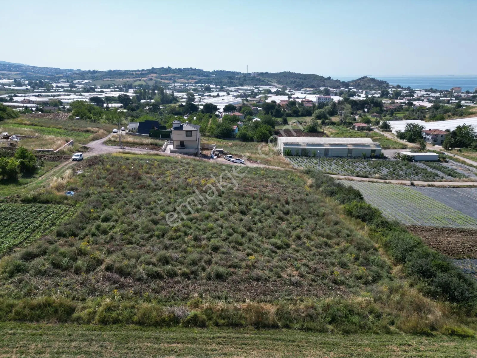 Akköy'de Deniz Manzaralı İmarlı 838 M2 Arsa - Görsel 12