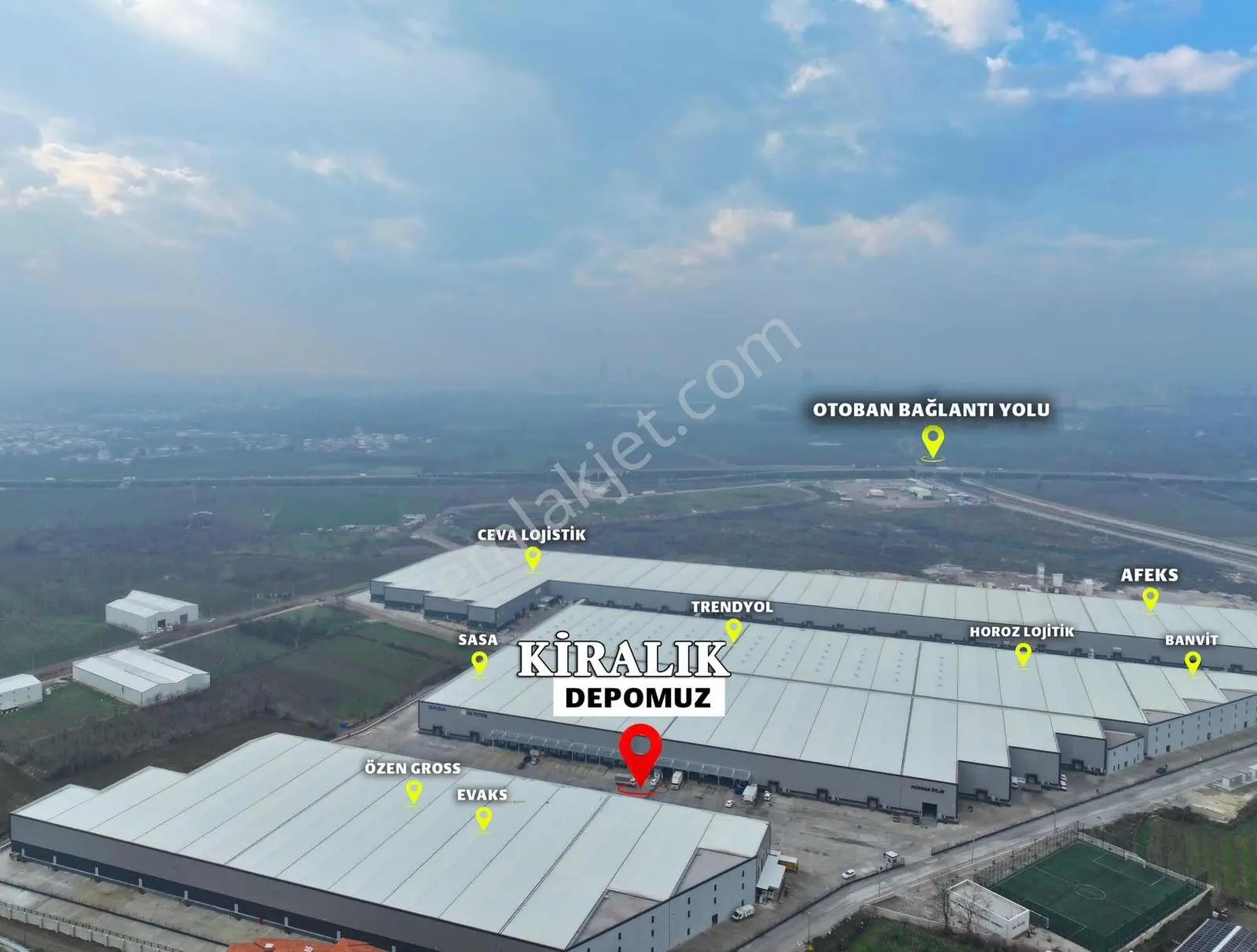 Samanlı Lojistik Merkezinde Kiralık Depo & Antrepo - Görsel 2