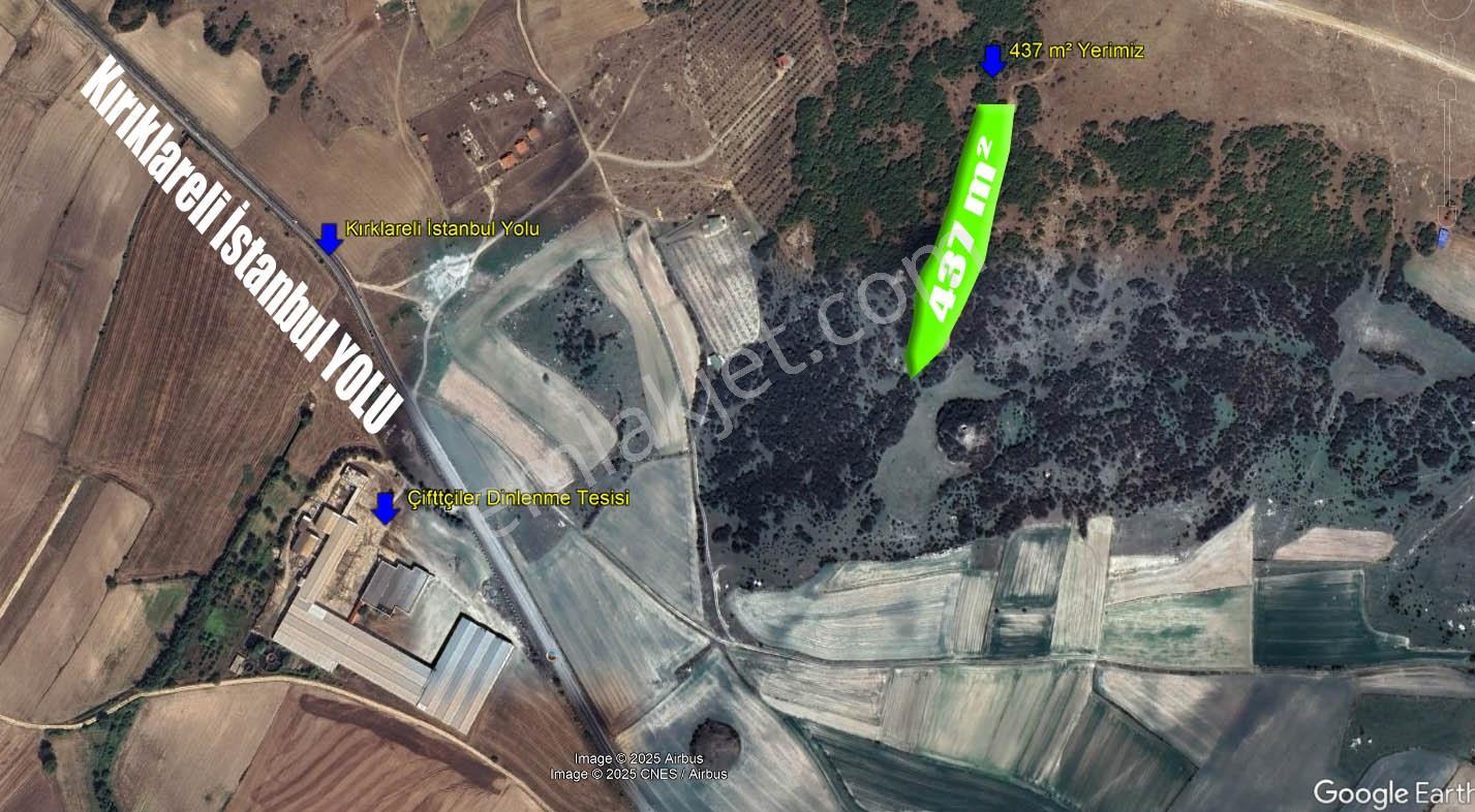 Kırklareli Vize Okçular 437 M2 Tarladan Hisseler - Görsel 11