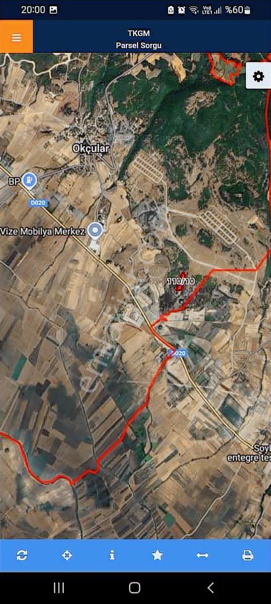 Kırklareli Vize Okçular 437 M2 Tarladan Hisseler - Görsel 22